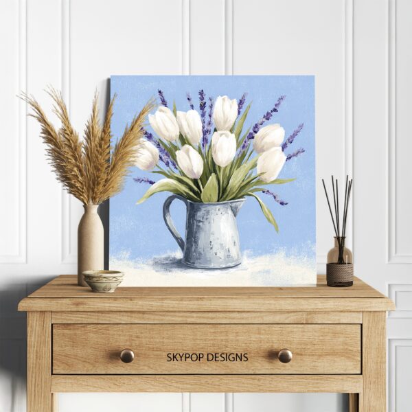 Tulip Bouquet Art