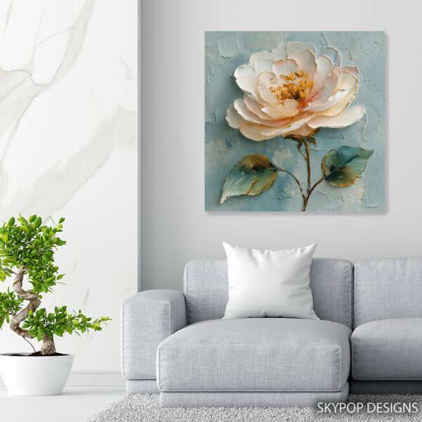 Delicate Peony Art
