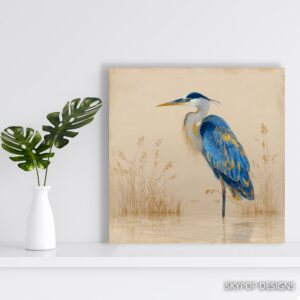 Blue Heron Art