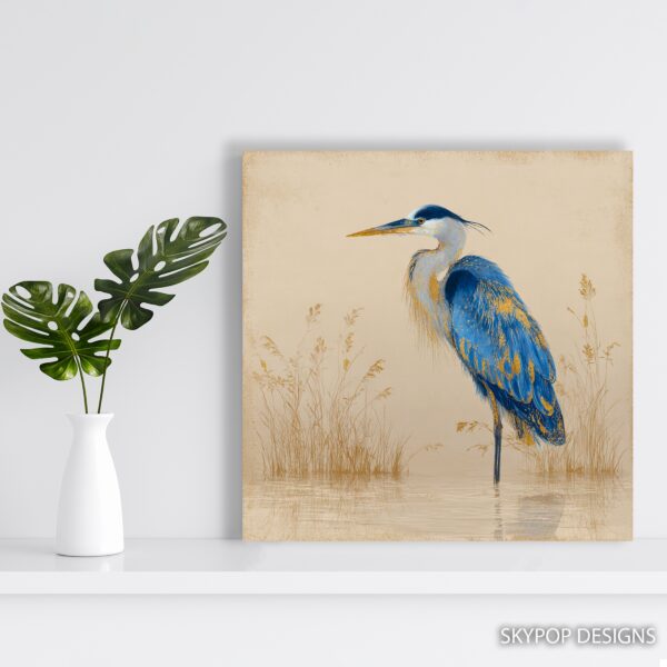 Blue Heron Art