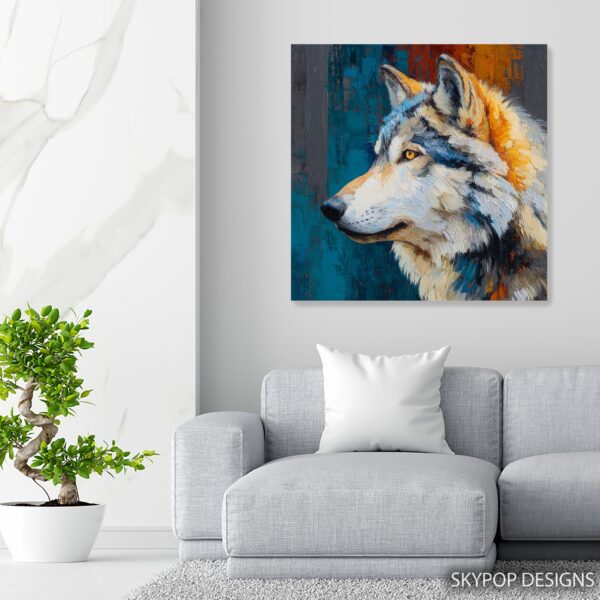 Wolf Portrait Art
