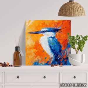 Kingfisher Bird Art