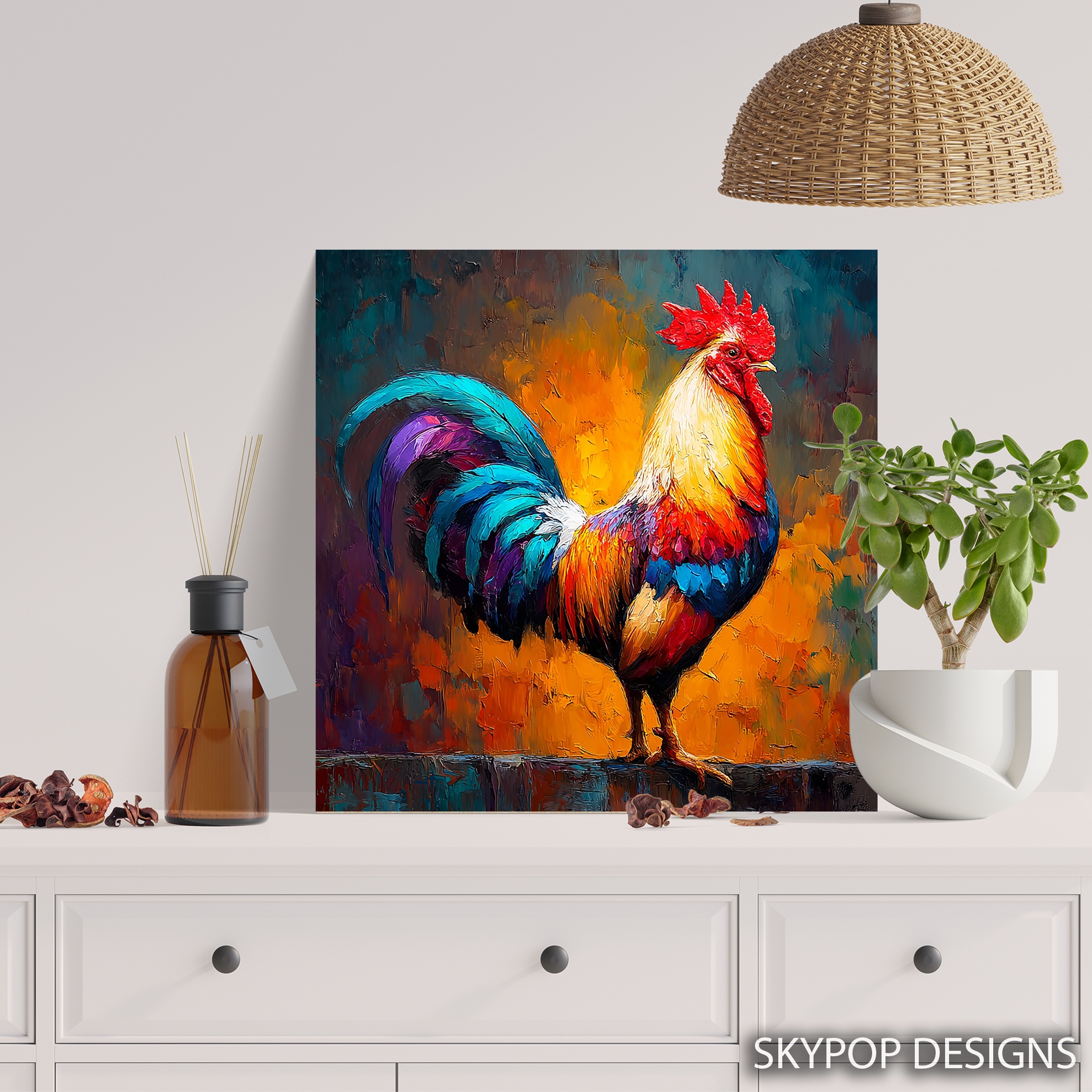 5.jpg Rooster Art