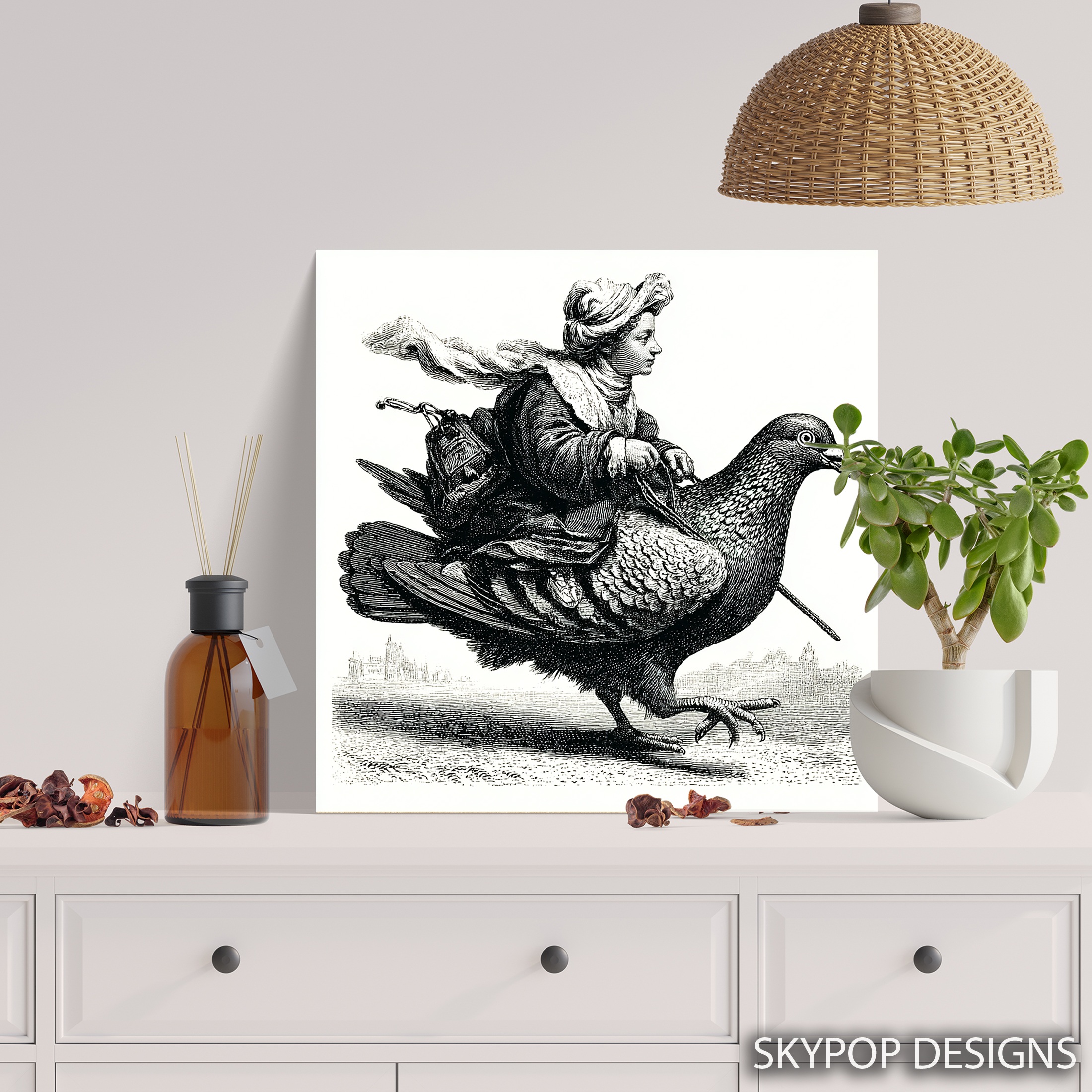 5.jpg Pigeon Rider Art