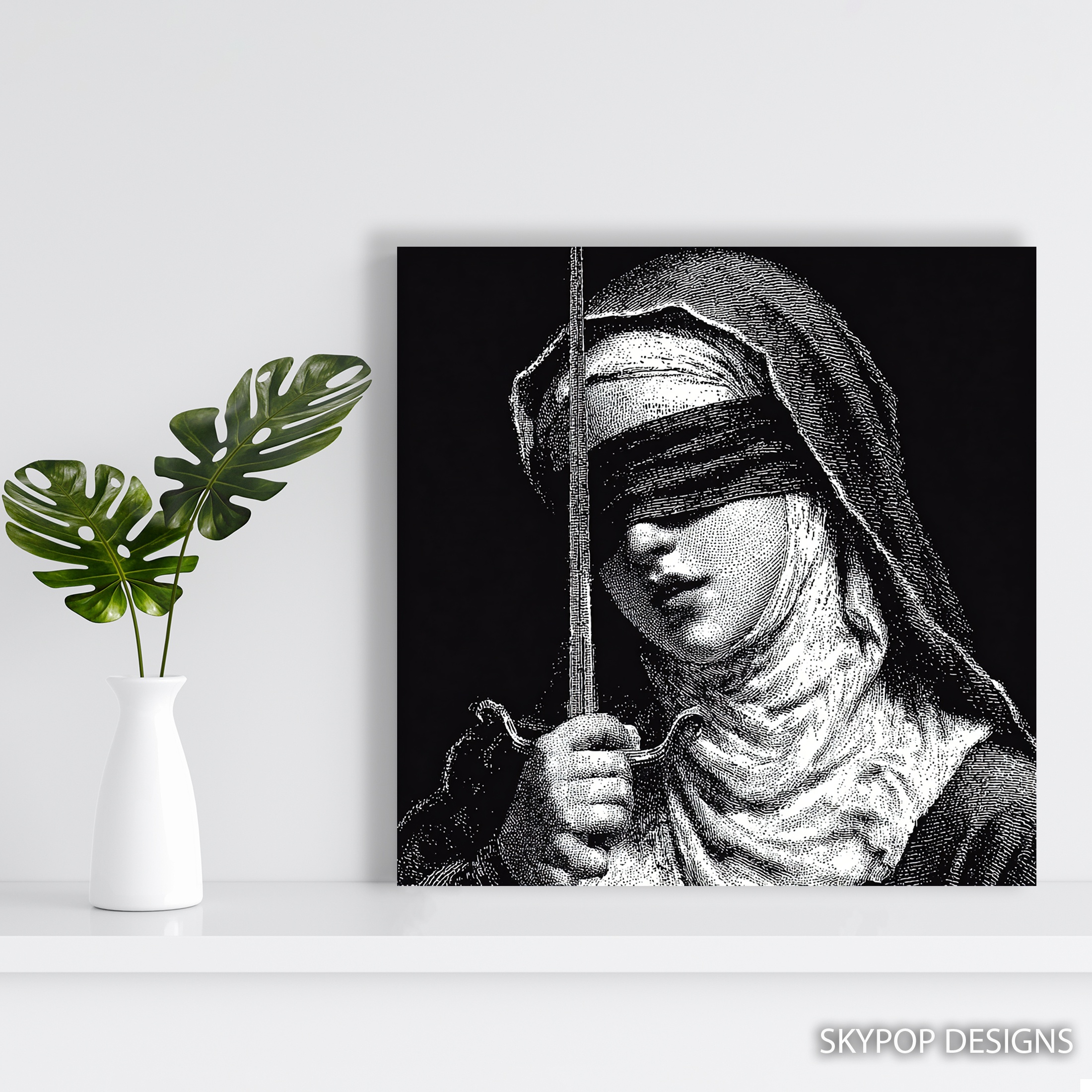 5.jpg Blindfolded Justice Art