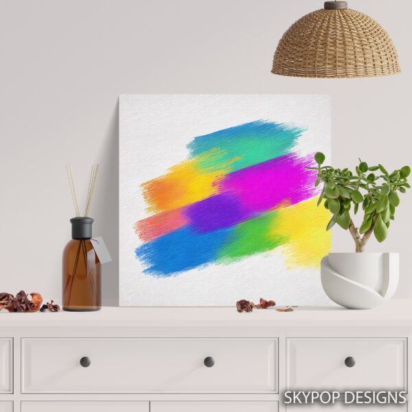 Vibrant Brushstrokes Art
