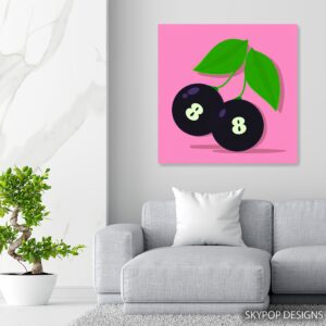 Cherry Eight Ball Art