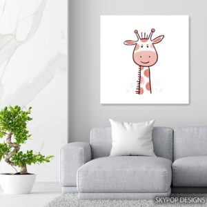 Cute Giraffe Art