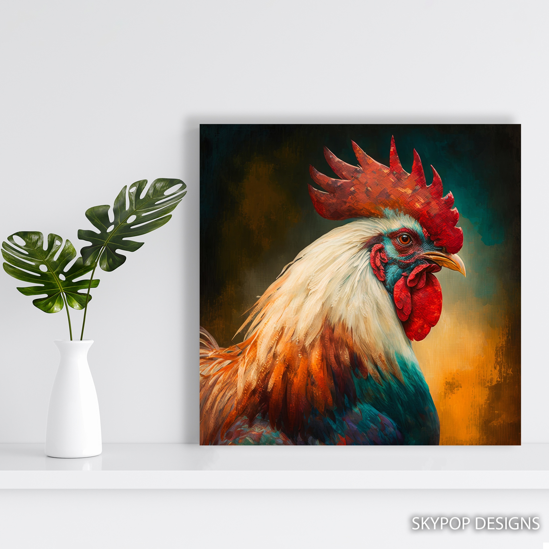 5.jpg Rooster Art
