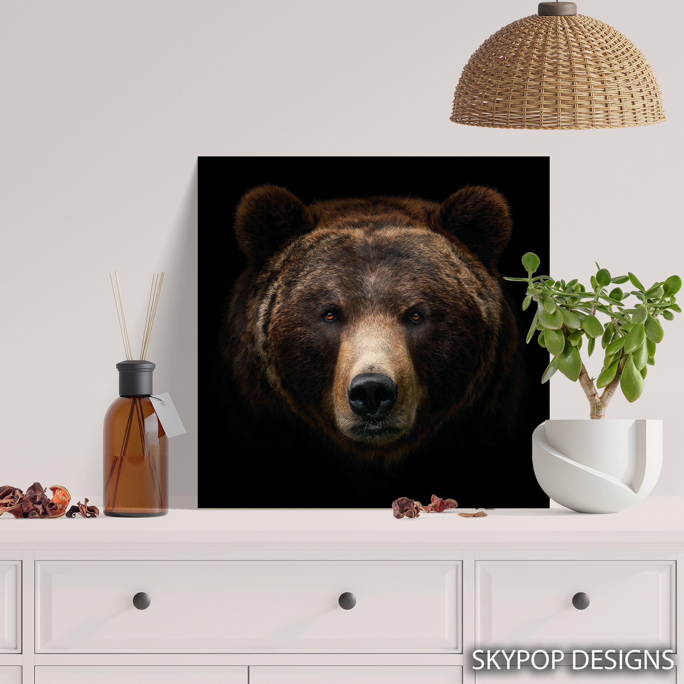 5.jpg Bear Face Art