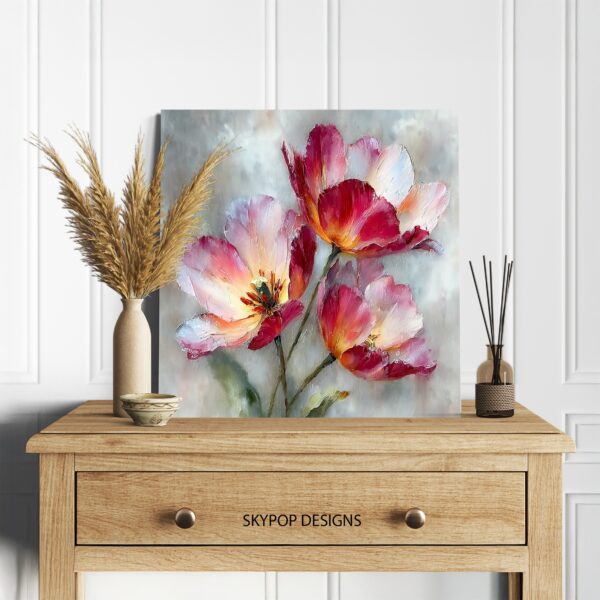 Tulip Bouquet Art