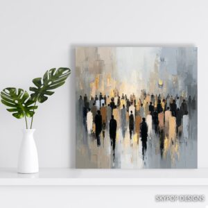 Urban Crowd Art