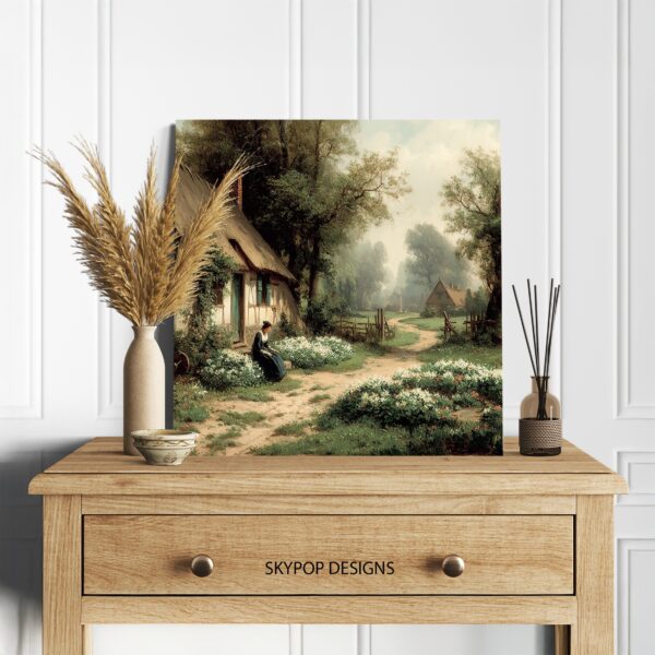 Cottage Garden Path Art