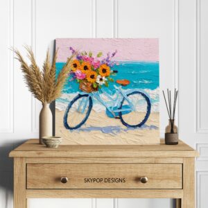 Beach Bicycle Art
