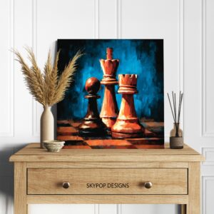 Chess Pieces Art