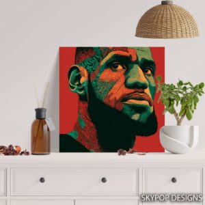 Vibrant Portrait Art