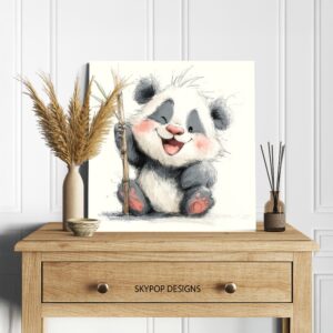 Happy Panda Art