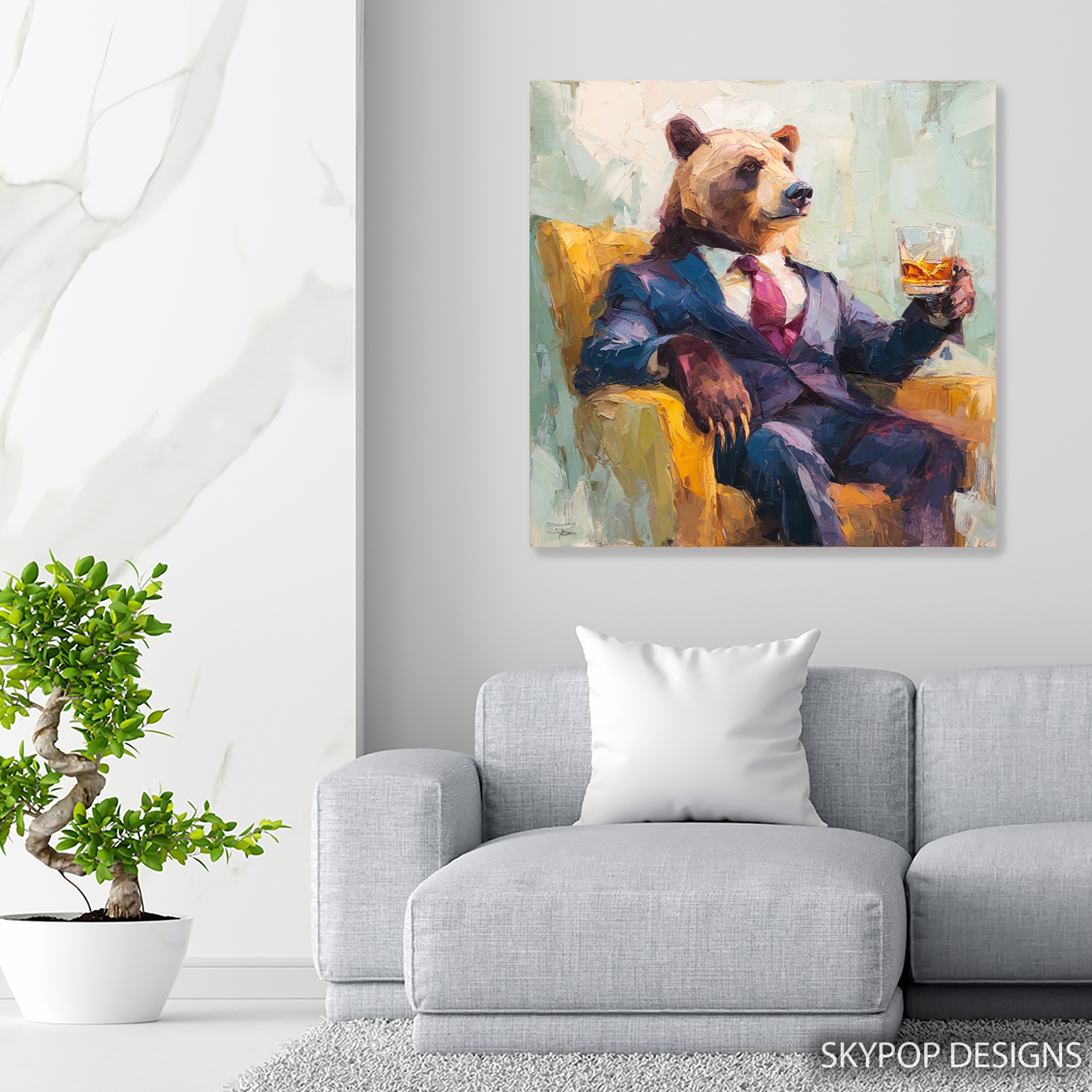 5.jpg Bear Business Art