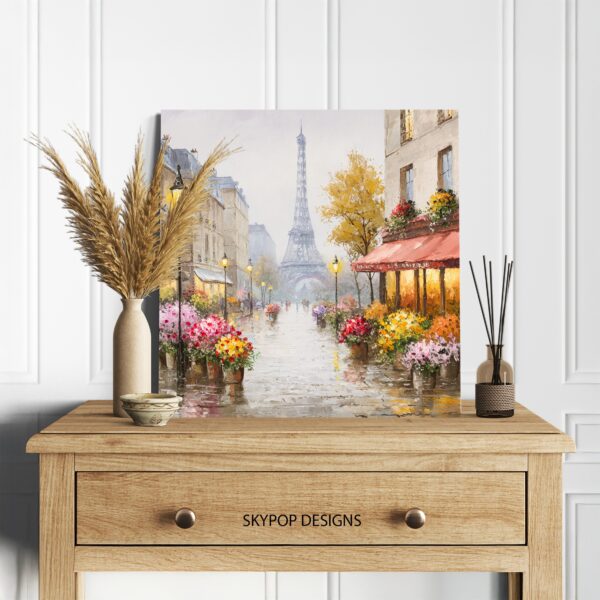 Paris Street Cafe Art