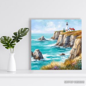 Coastal Lighthouse Art