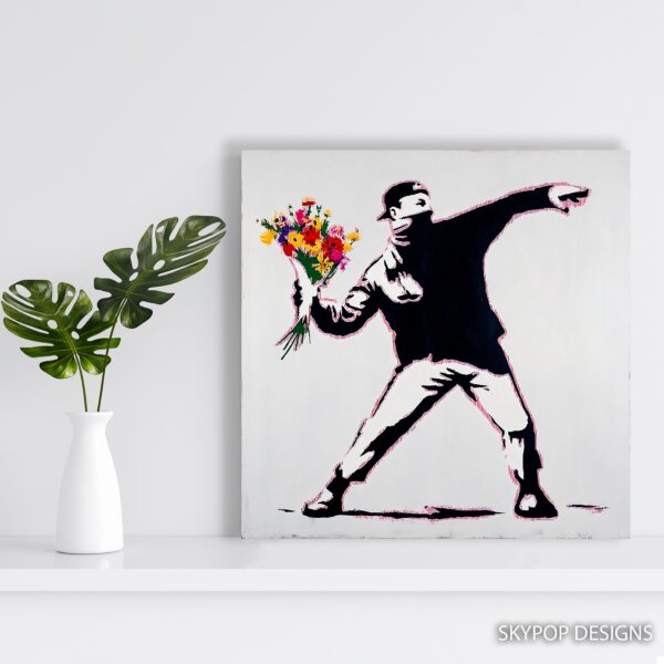 Flower Thrower Art