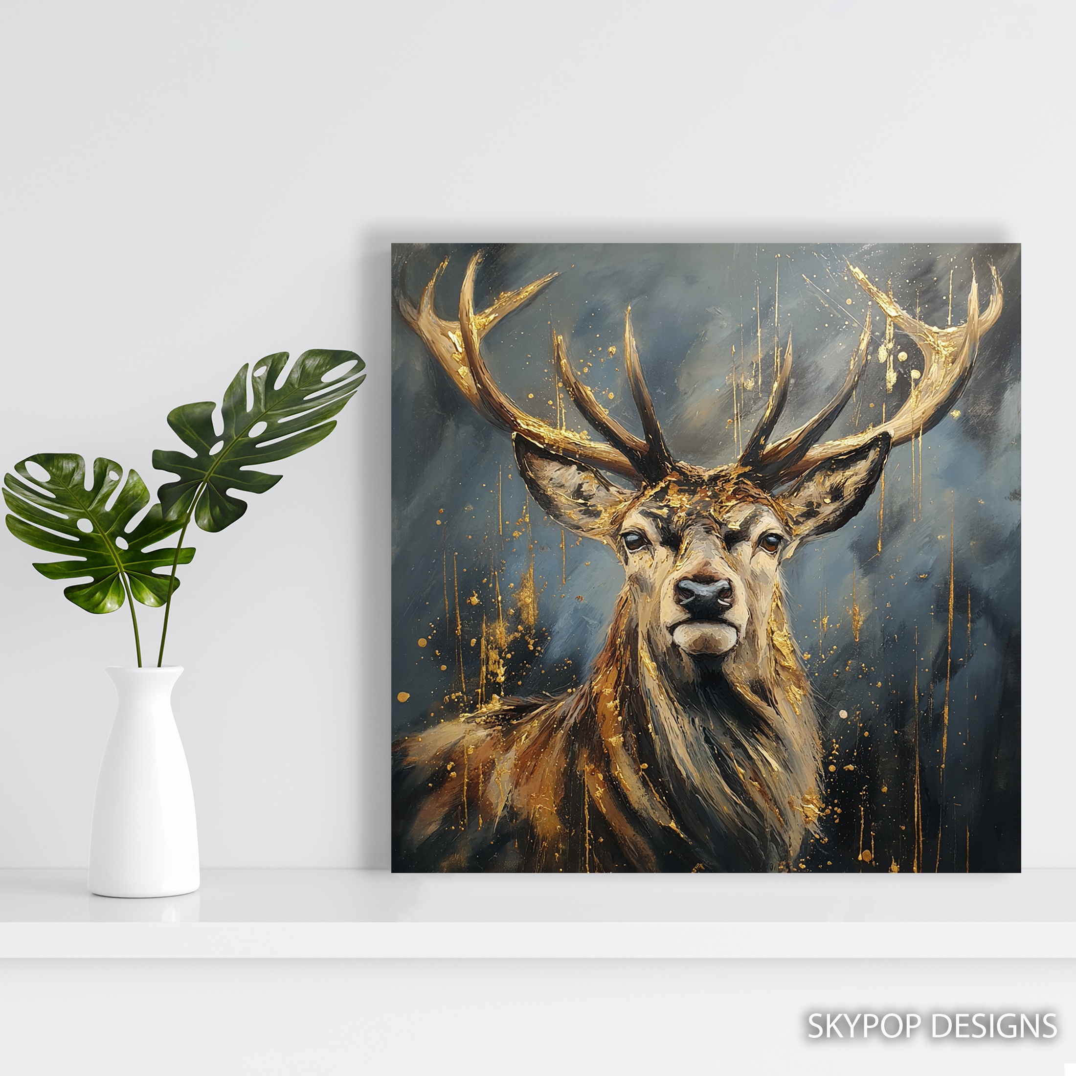 5.jpg Deer Art