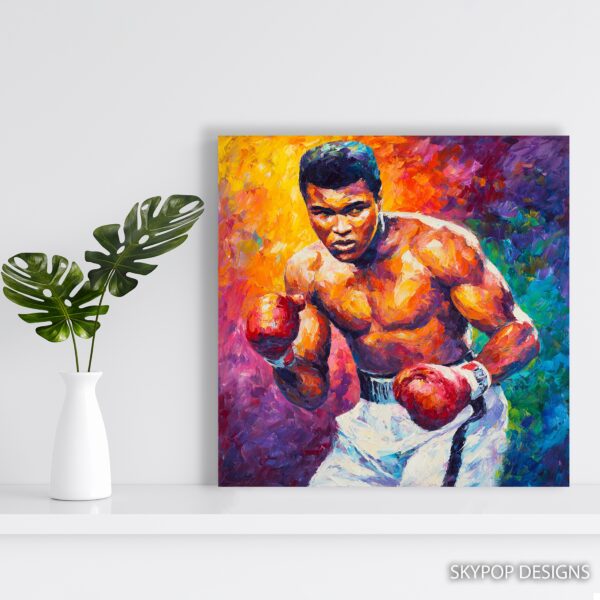 Boxing Champion Art