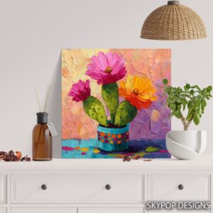 Cactus Bloom Art