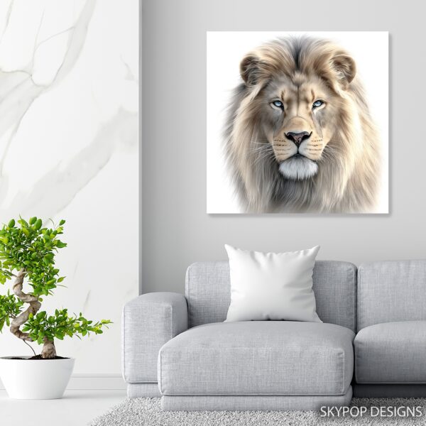 Lion Portrait Art