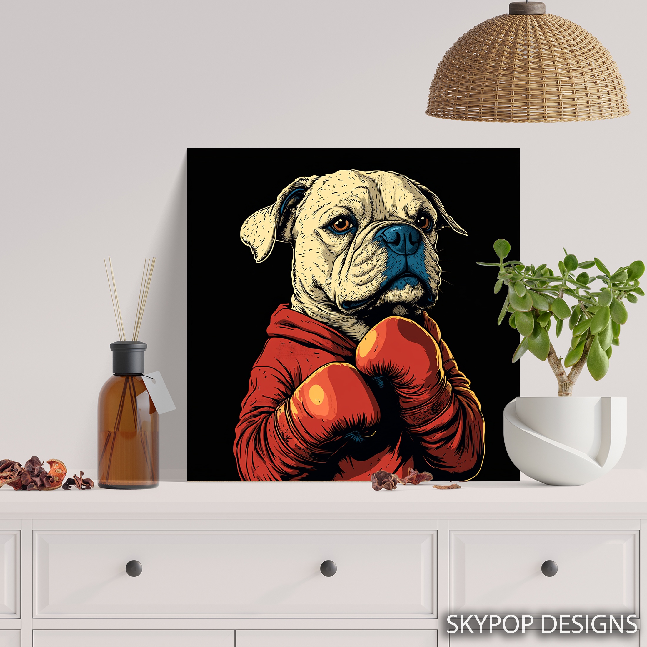 5.jpg Boxer Bulldog Art