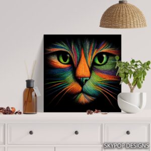 Cat Eyes Art