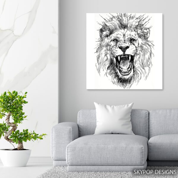 Roaring Lion Art