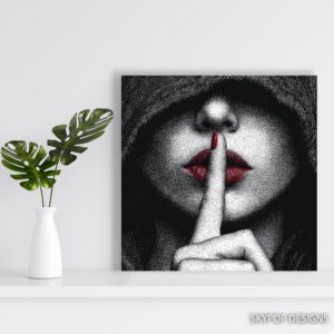 Secrets in Silence Art
