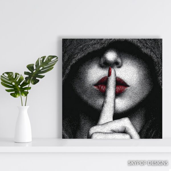 Secrets in Silence Art