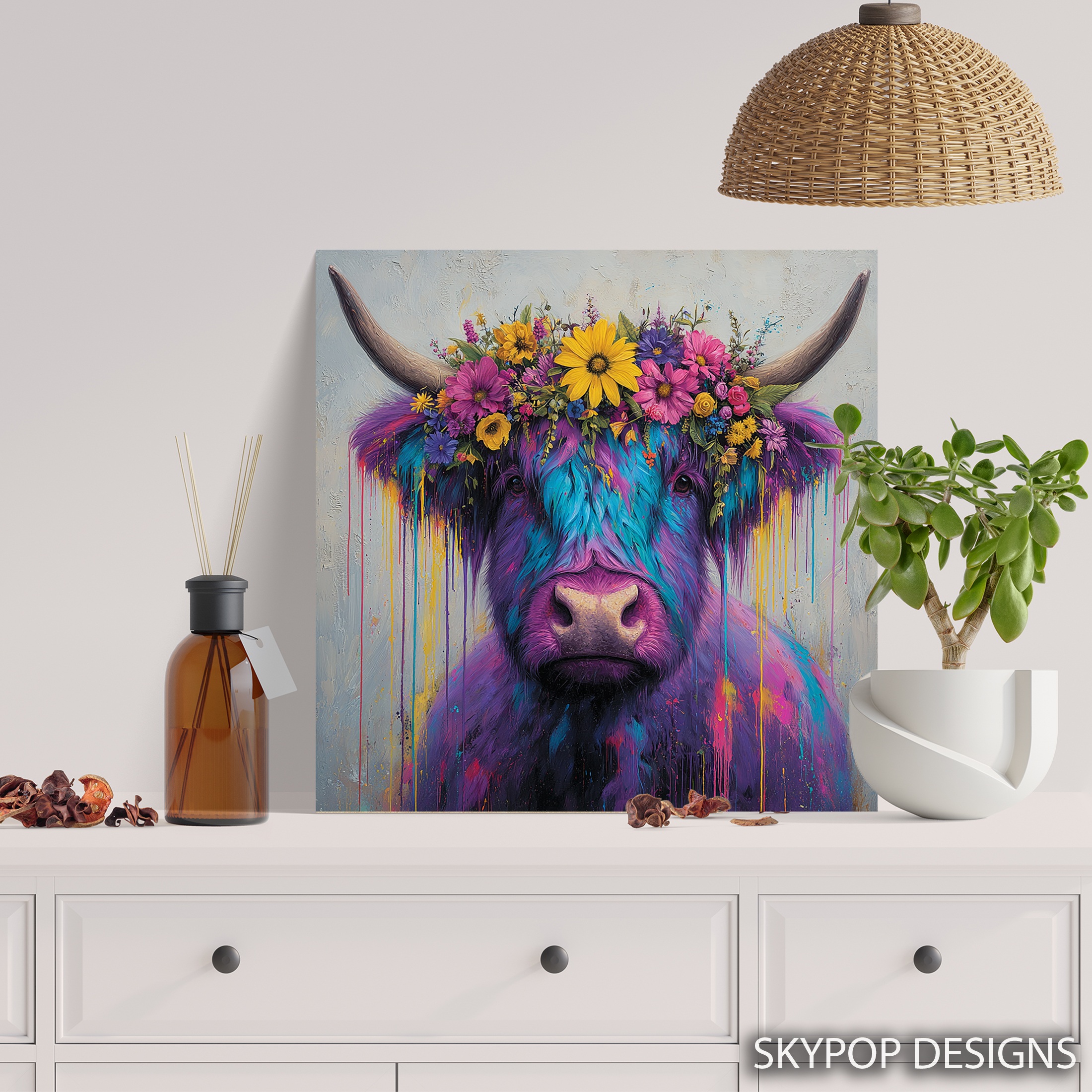5.jpg Highland Cow Art