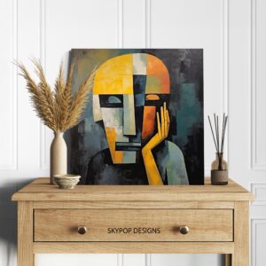 Geometric Face Art