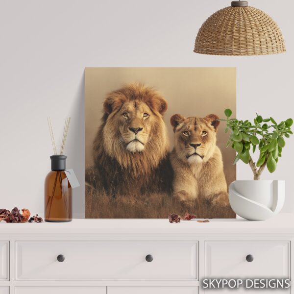Lion Duo Art