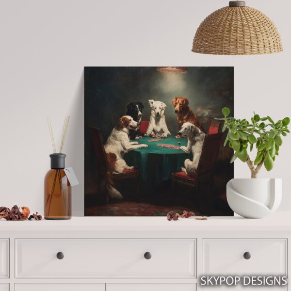 Dogs Playing Poker Art