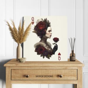 Queen of Hearts Art