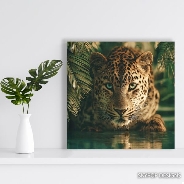 Leopard Jungle Art