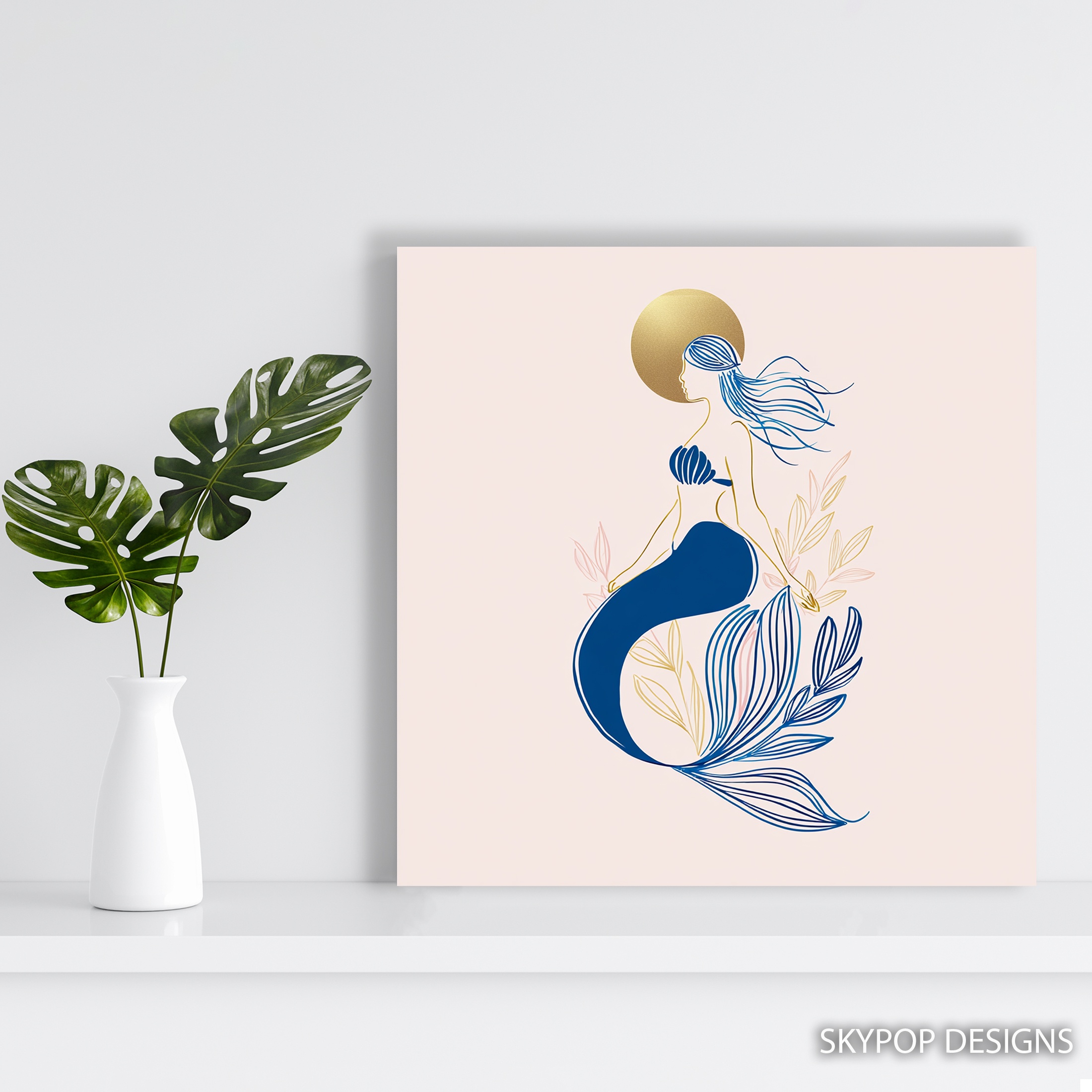 5.jpg Mermaid Silhouette Art
