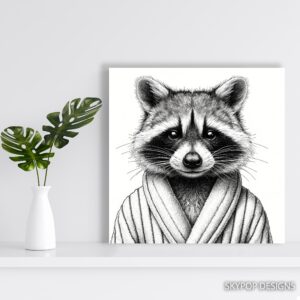 Raccoon Art