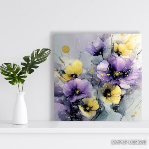 Vibrant Blooms Art
