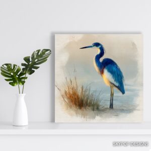 Blue Heron Art