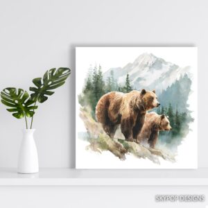 Bear Family Art