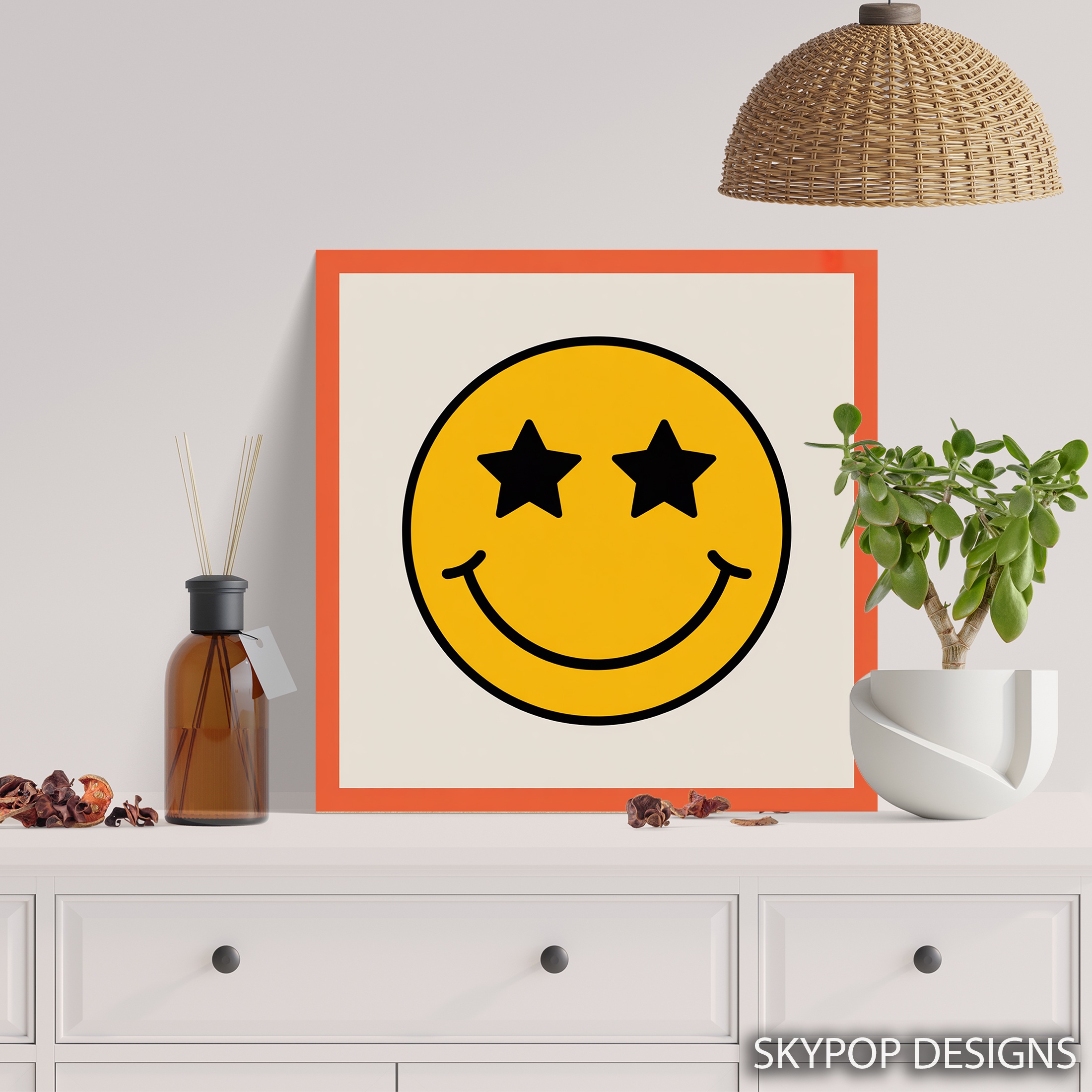 5.jpg Star Eyes Smiley Face Art