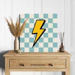 Electric Lightning Bolt Art