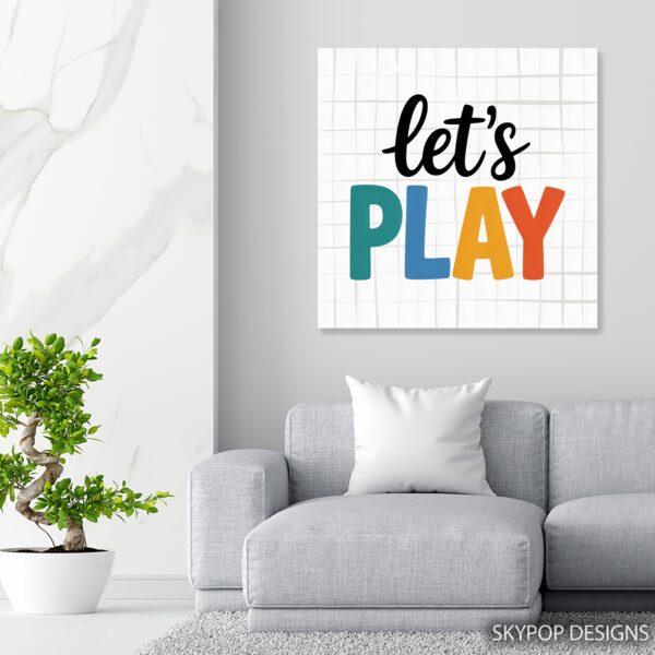 Let's Play Typography Art