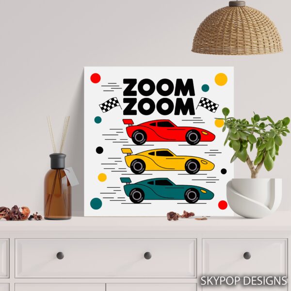 Zoom Zoom Racing Art