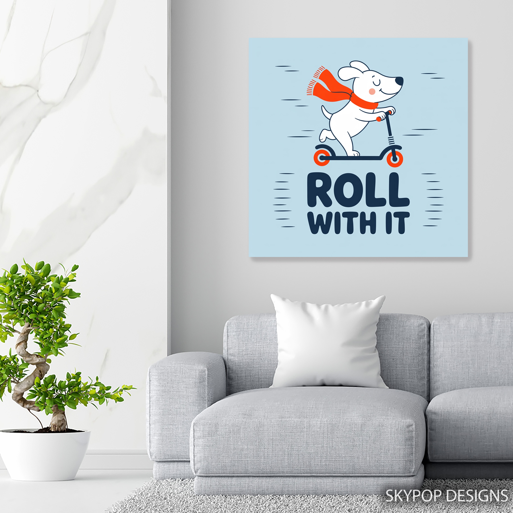 5.jpg Dog Scooter Art